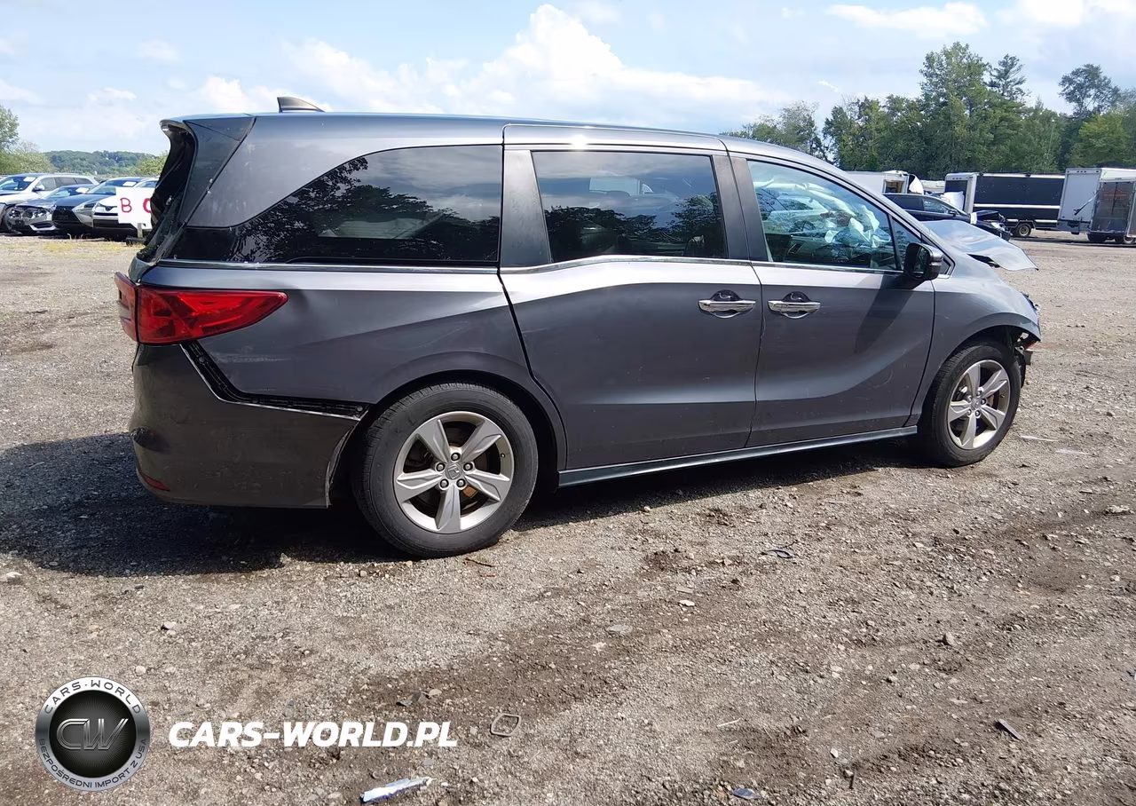 2020 Honda Odyssey Ex VIN:5FNRL6H52LB000637 - 4