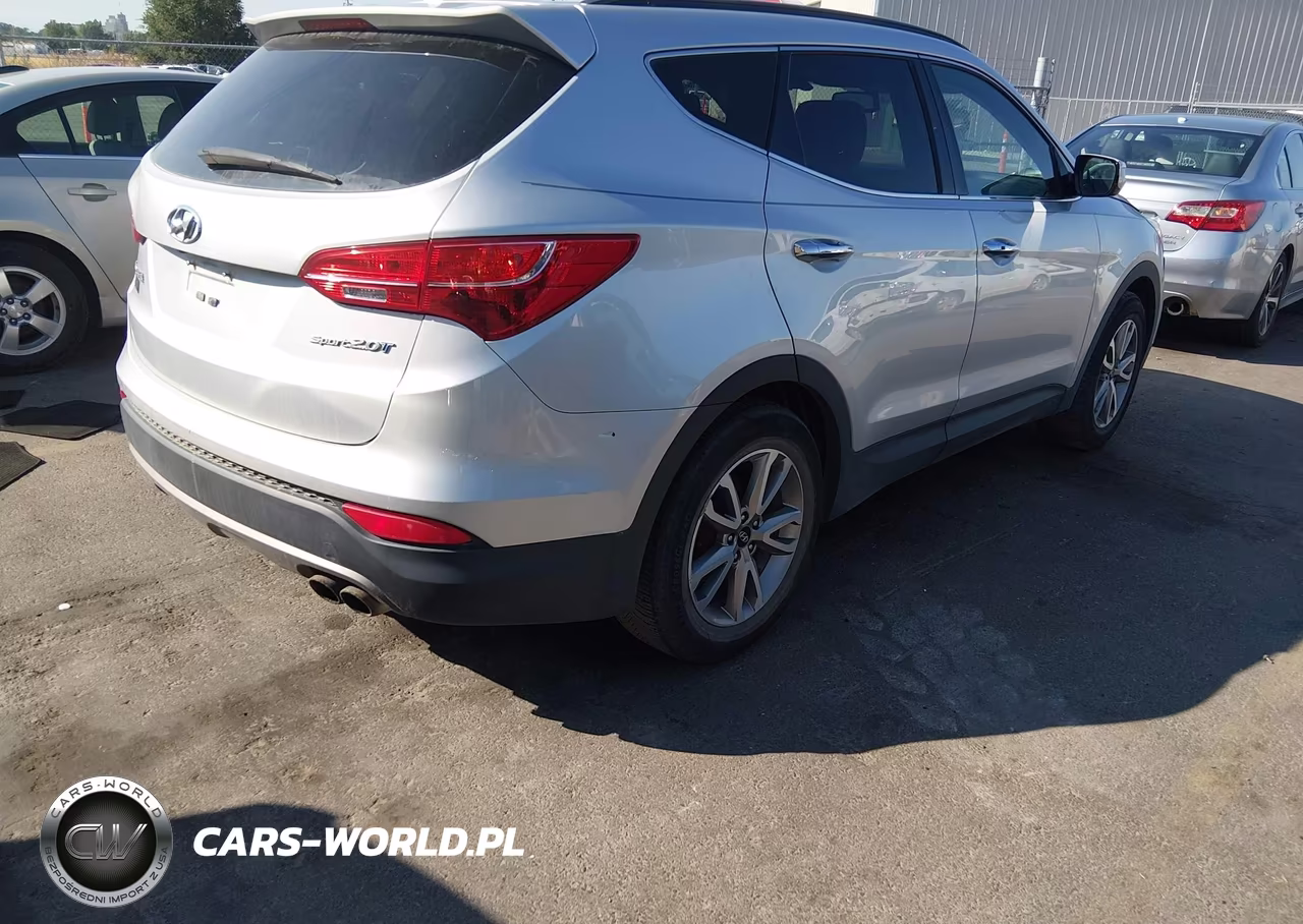 2015 Hyundai Santa Fe Sport 2.0L Turbo VIN:5XYZU3LA1FG275476 - 4