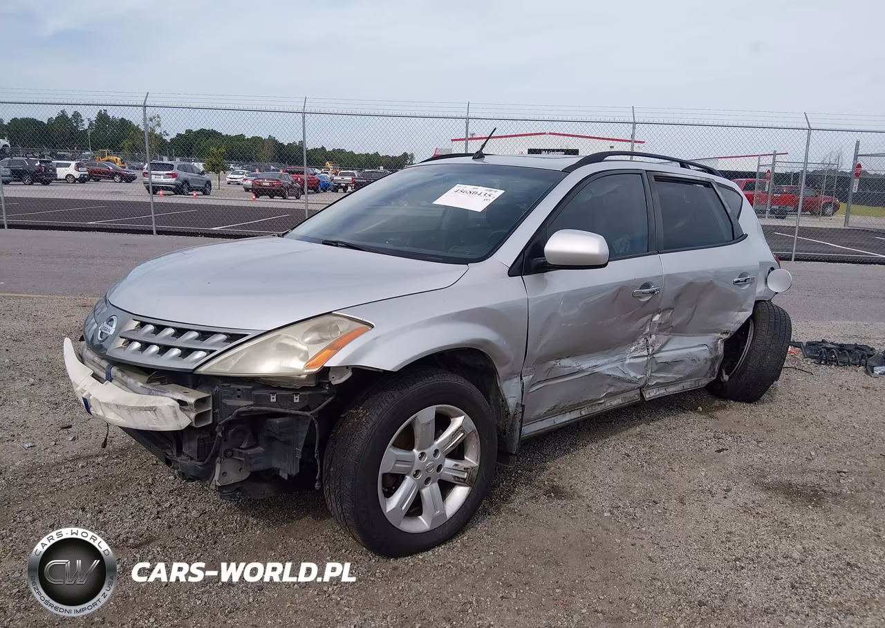 2007 Nissan Murano S VIN:JN8AZ08T17W520129 - 2