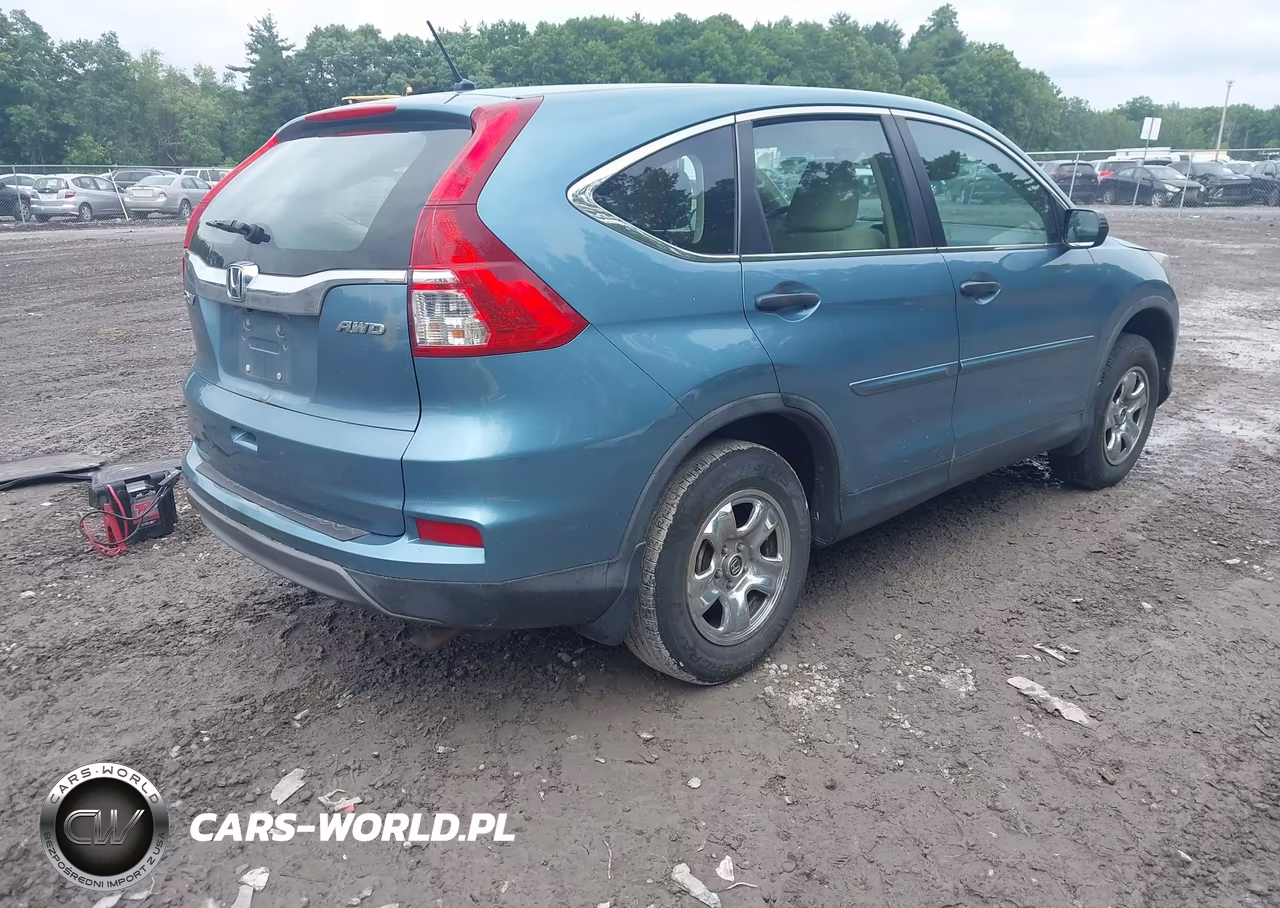 2015 Honda Cr-V Lx VIN:5J6RM4H3XFL088090 - 4
