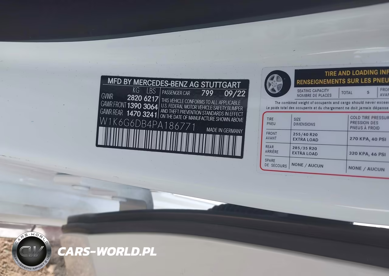 2023 Mercedes-Benz S 500 4Matic VIN:W1K6G6DB4PA186771 - 9