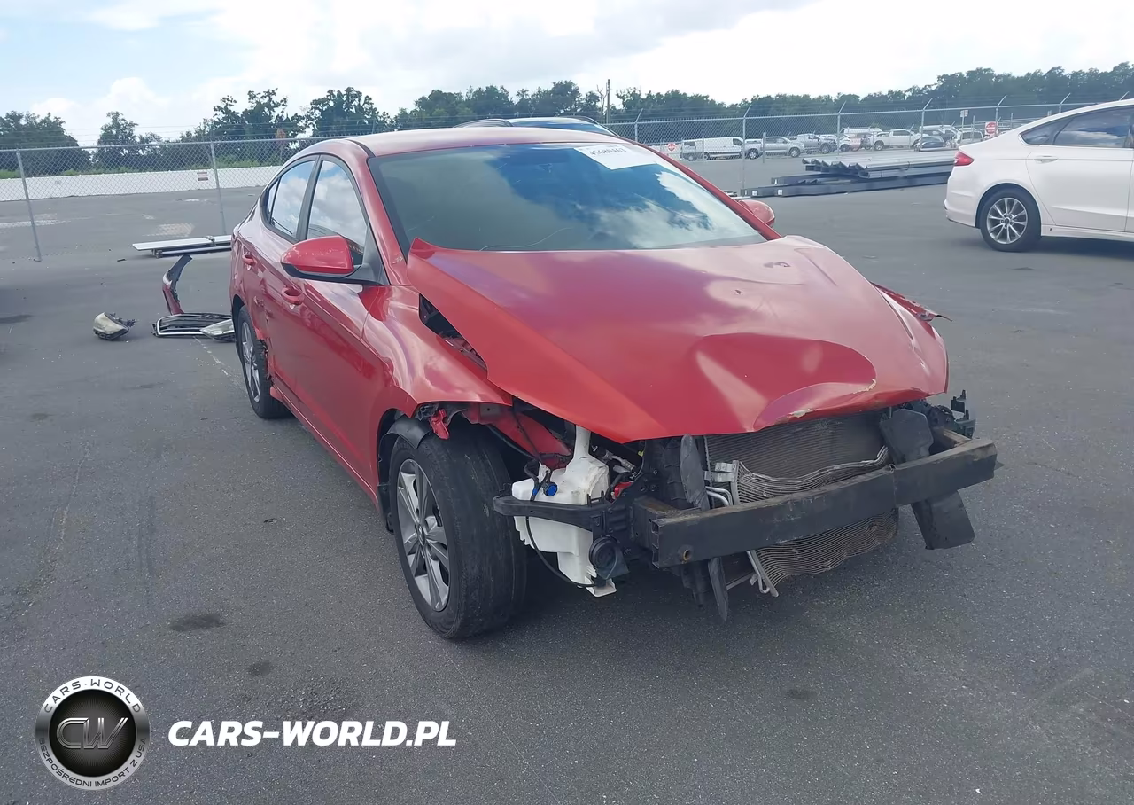 2017 Hyundai Elantra Se VIN:KMHD84LF8HU165232 - 1