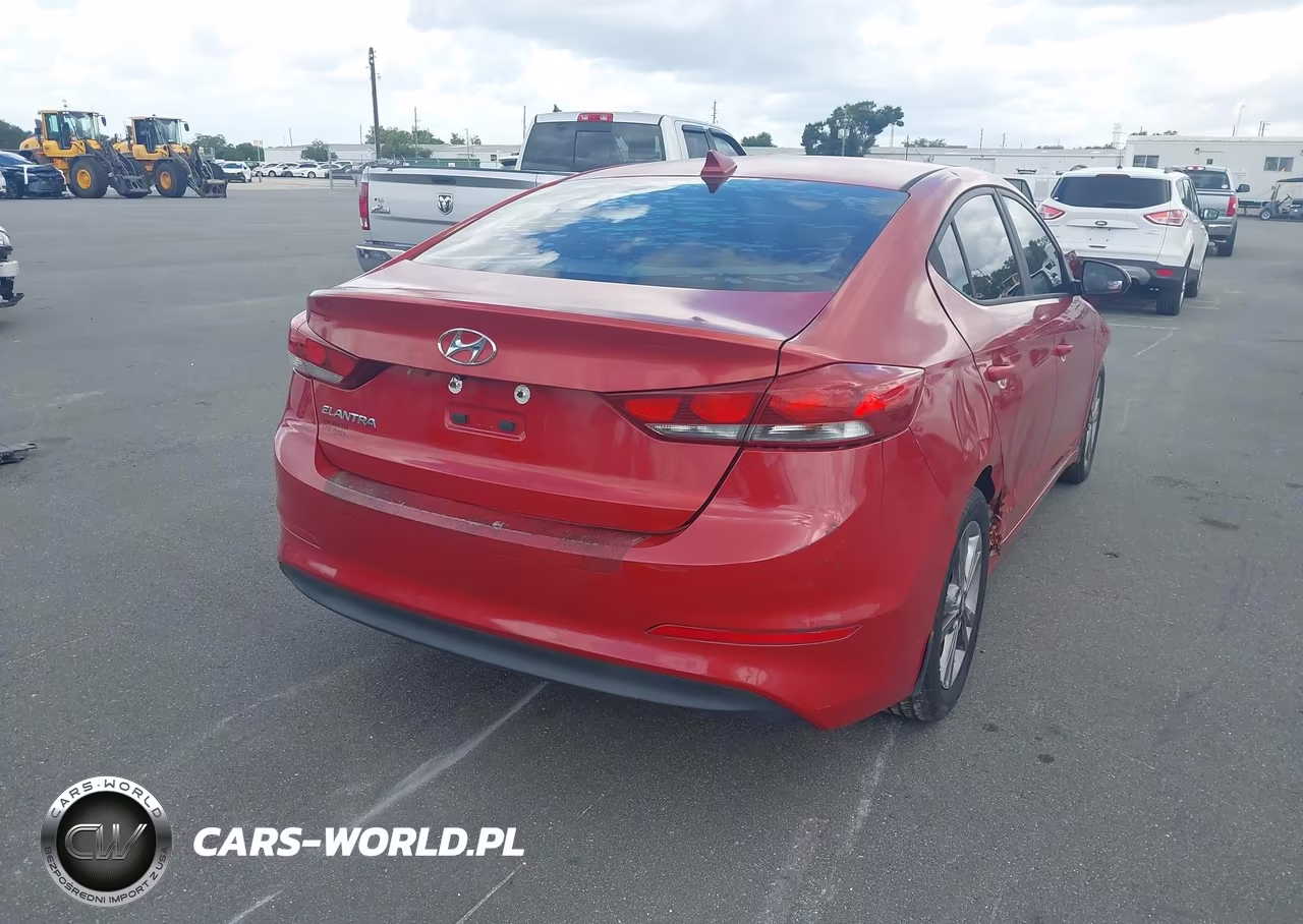 2017 Hyundai Elantra Se VIN:KMHD84LF8HU165232 - 4
