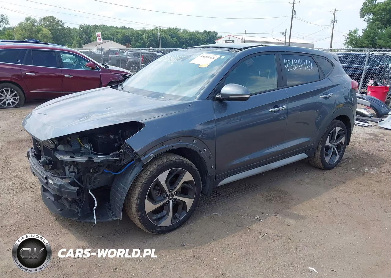 2017 Hyundai Tucson Limited VIN:KM8J3CA22HU372548 - 2