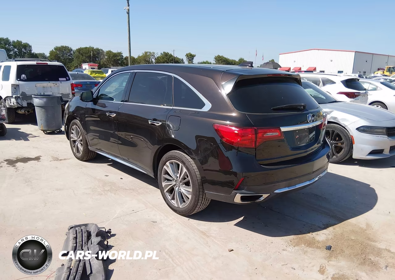 2017 Acura Mdx Technology Package VIN:5FRYD3H59HB006612 - 3