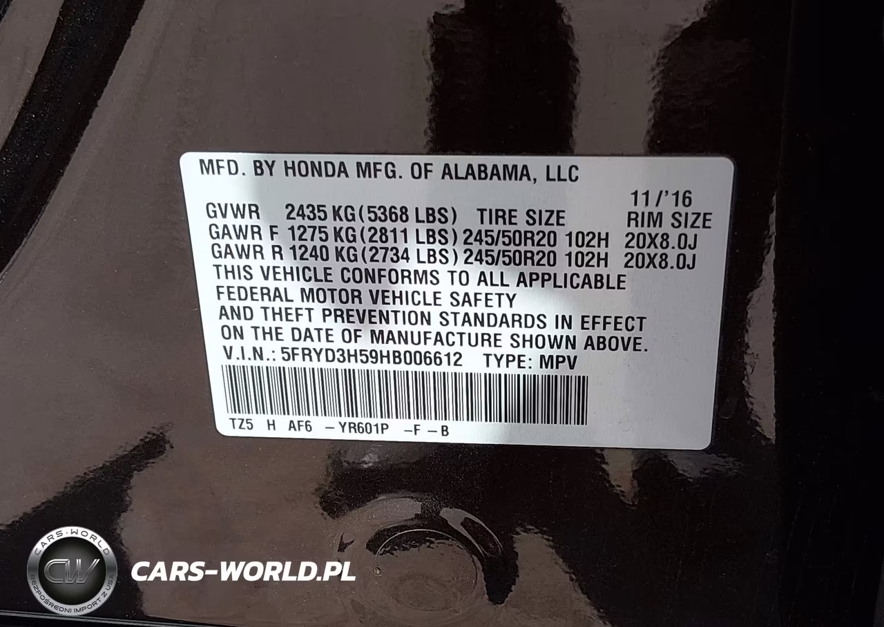 2017 Acura Mdx Technology Package VIN:5FRYD3H59HB006612 - 9