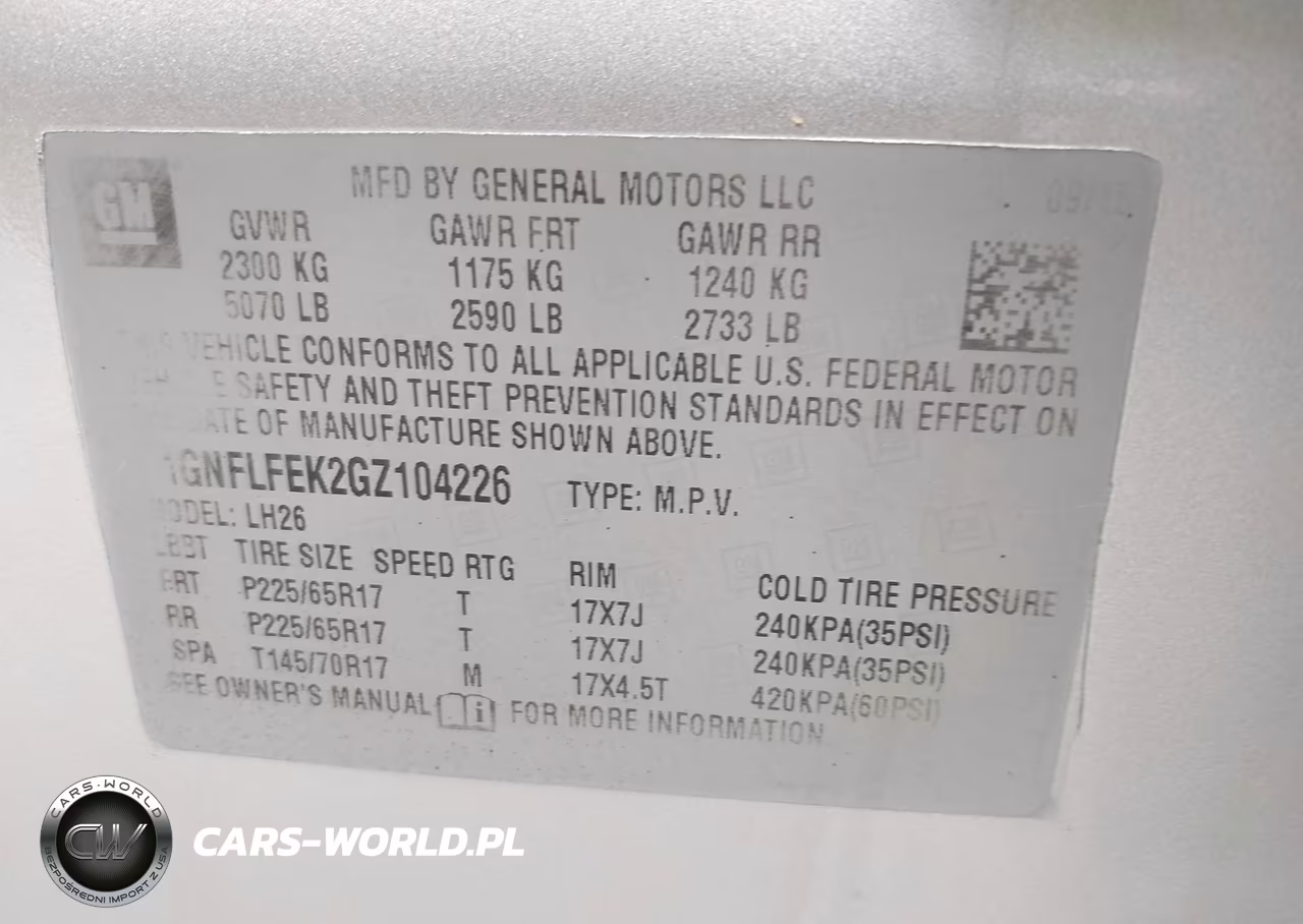 2016 Chevrolet Equinox Lt VIN:1GNFLFEK2GZ104226 - 9