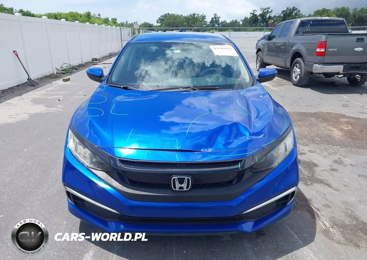 2019 Honda Civic Lx VIN:19XFC2F63KE050300 - 12