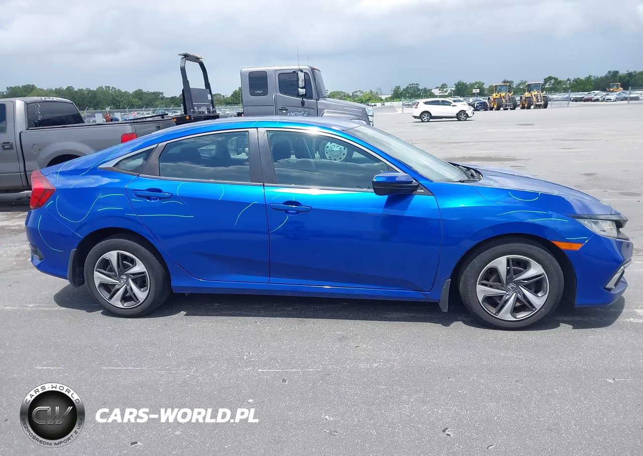 2019 Honda Civic Lx VIN:19XFC2F63KE050300 - 13
