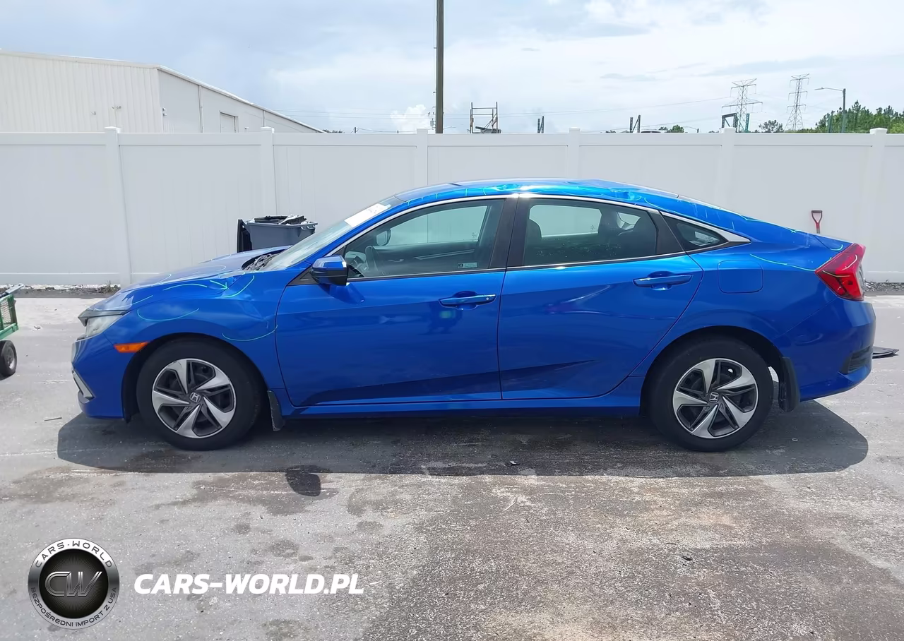 2019 Honda Civic Lx VIN:19XFC2F63KE050300 - 14