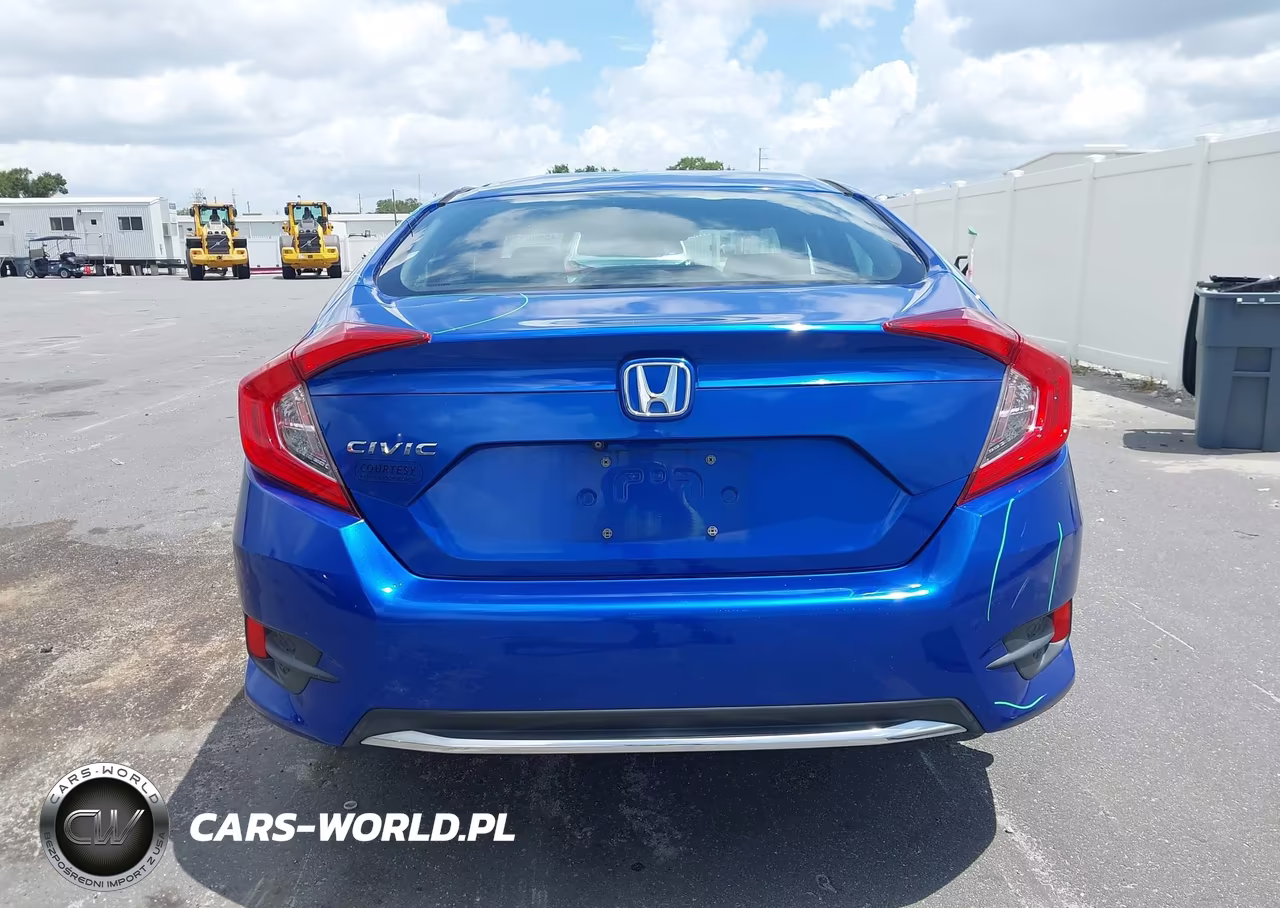 2019 Honda Civic Lx VIN:19XFC2F63KE050300 - 16