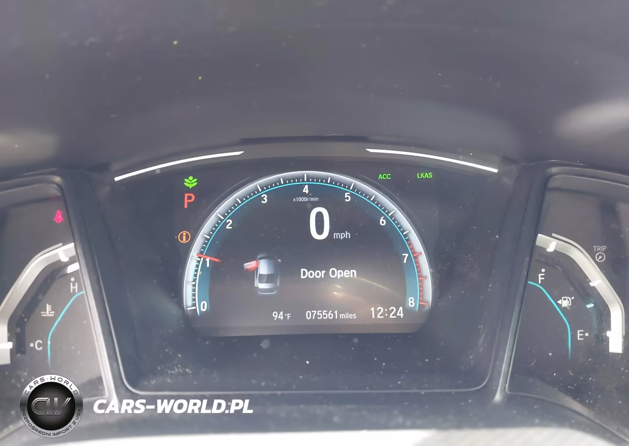 2019 Honda Civic Lx VIN:19XFC2F63KE050300 - 7