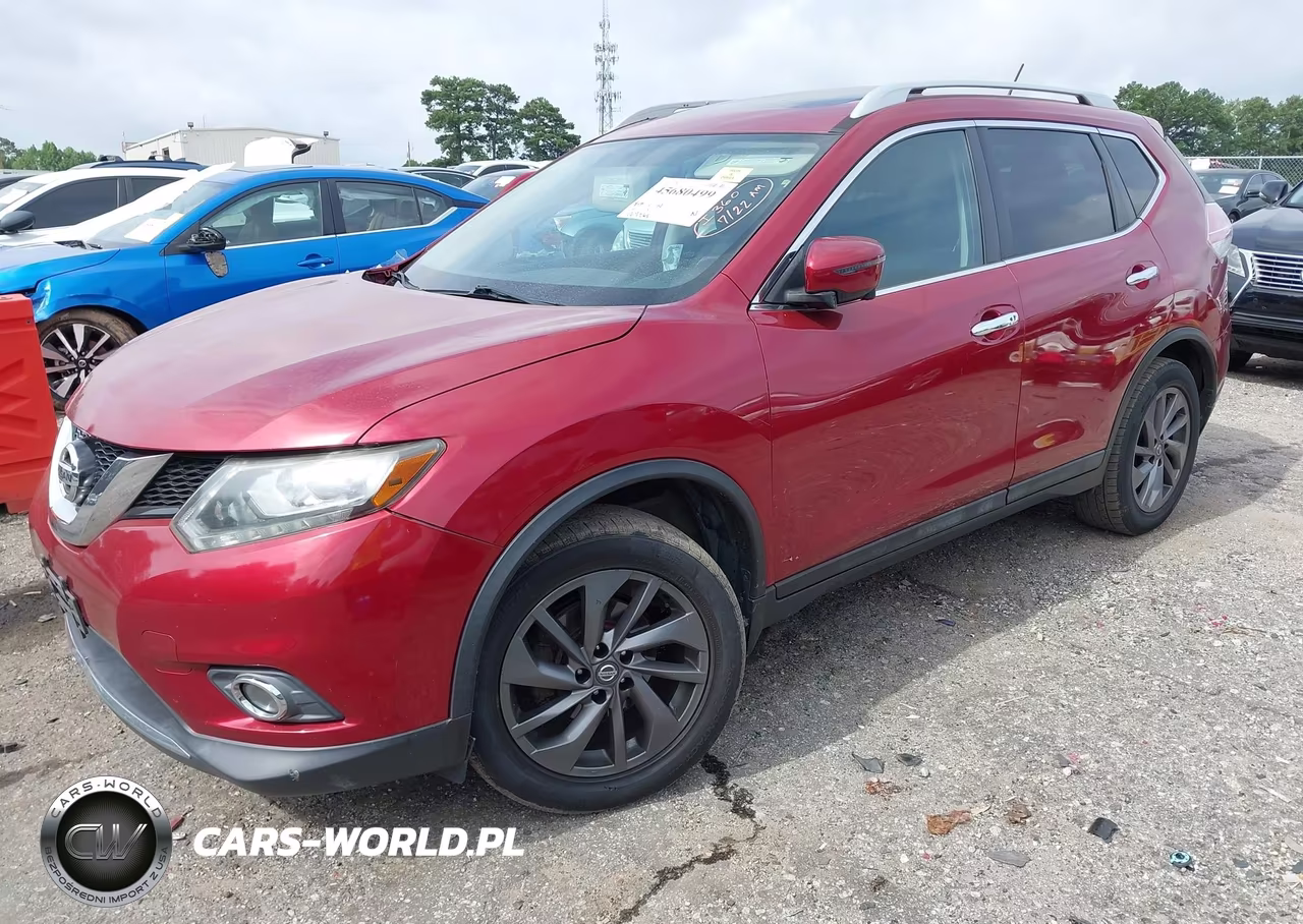 2016 Nissan Rogue Sl VIN:5N1AT2MVXGC853555 - 2