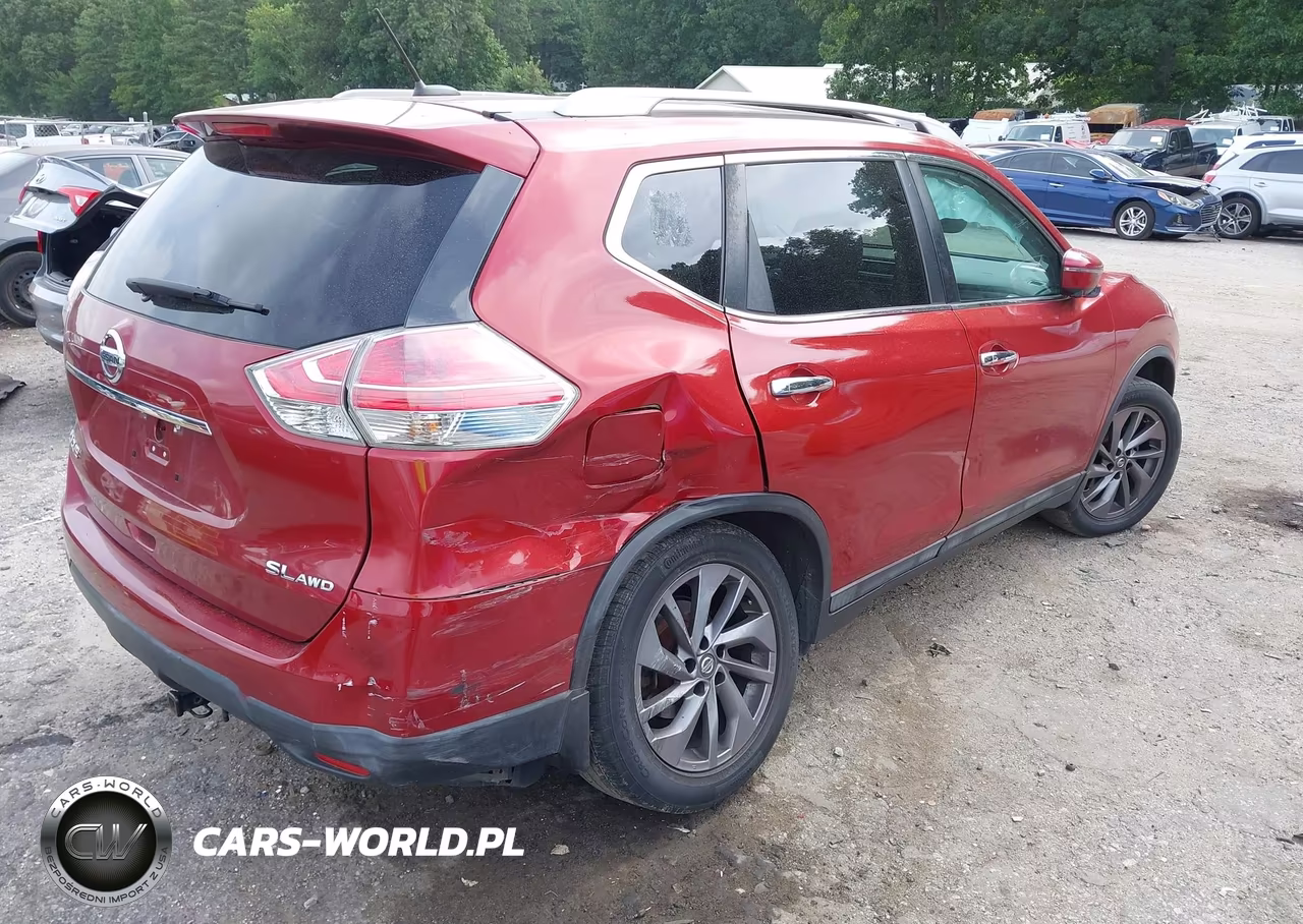 2016 Nissan Rogue Sl VIN:5N1AT2MVXGC853555 - 4