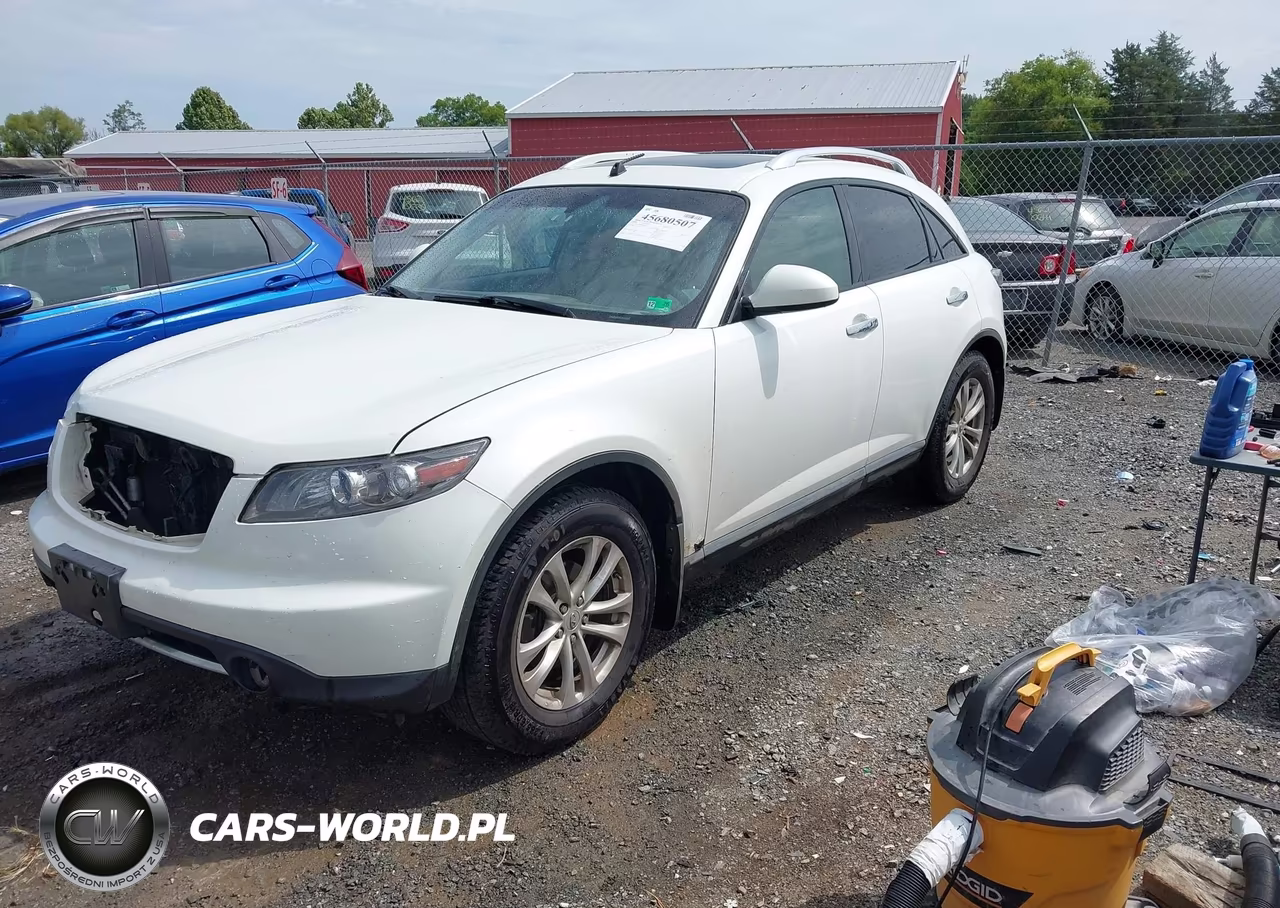 2008 Infiniti Fx35 VIN:JNRAS08W38X209484 - 2