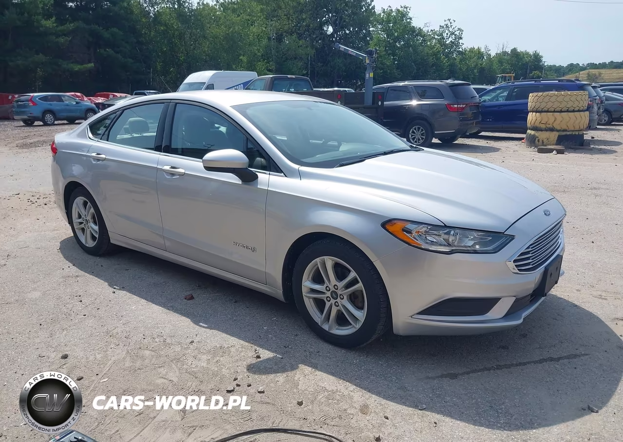 2018 Ford Fusion Hybrid S VIN:3FA6P0UU0JR122092 - 1