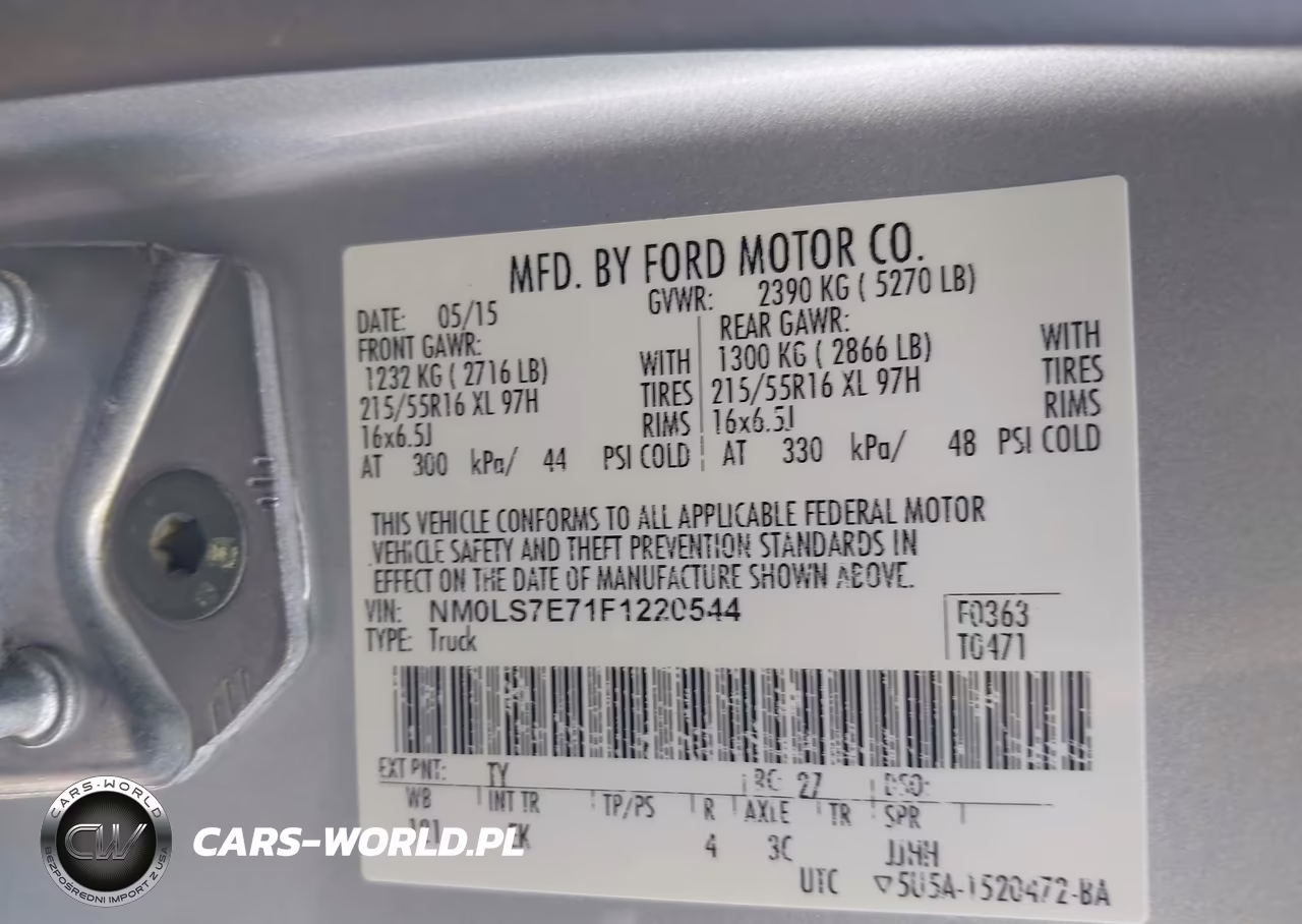 2015 Ford Transit Connect Xl VIN:NM0LS7E71F1220544 - 9