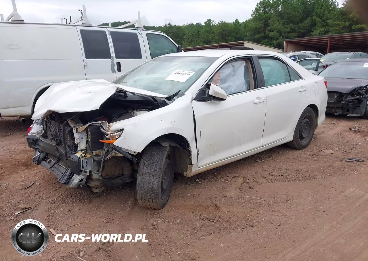 2012 Toyota Camry L VIN:4T1BF1FK3CU524015 - 2