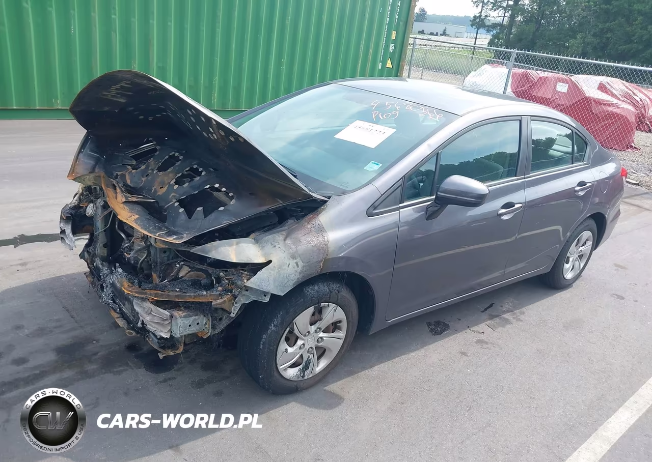 2014 Honda Civic Lx VIN:2HGFB2F58EH532409 - 2