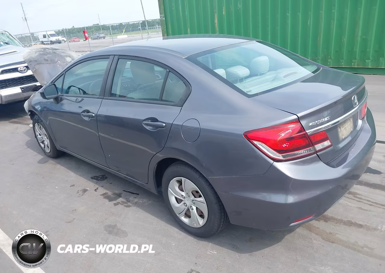 2014 Honda Civic Lx VIN:2HGFB2F58EH532409 - 3