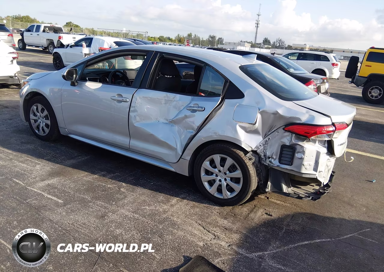 2022 Toyota Corolla Le VIN:5YFEPMAE4NP342258 - 3