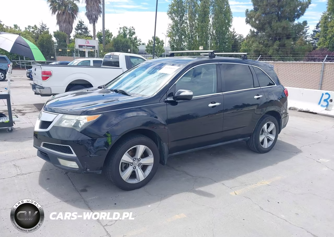 2012 Acura Mdx VIN:2HNYD2H21CH545966 - 2