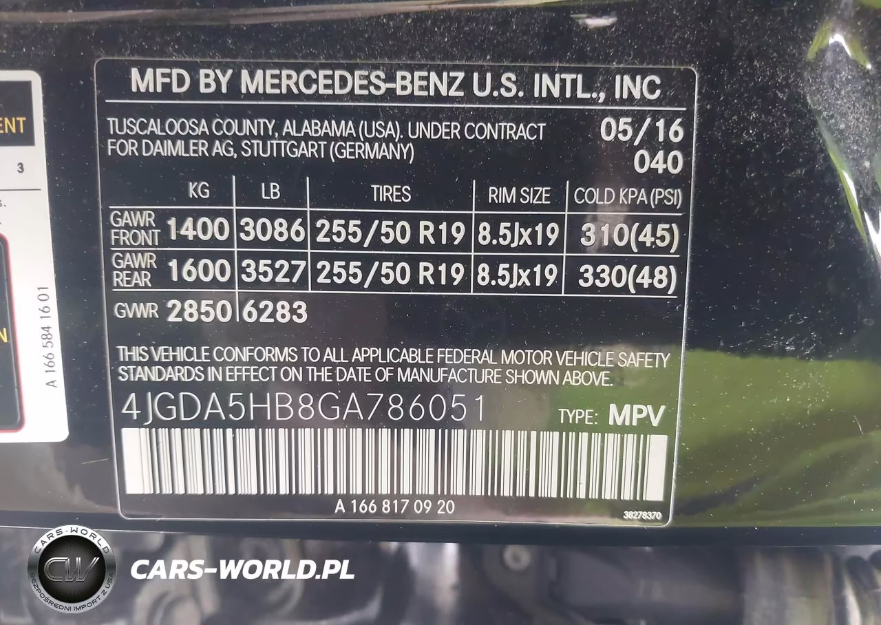 2016 Mercedes-Benz Gle 350 4Matic VIN:4JGDA5HB8GA786051 - 9