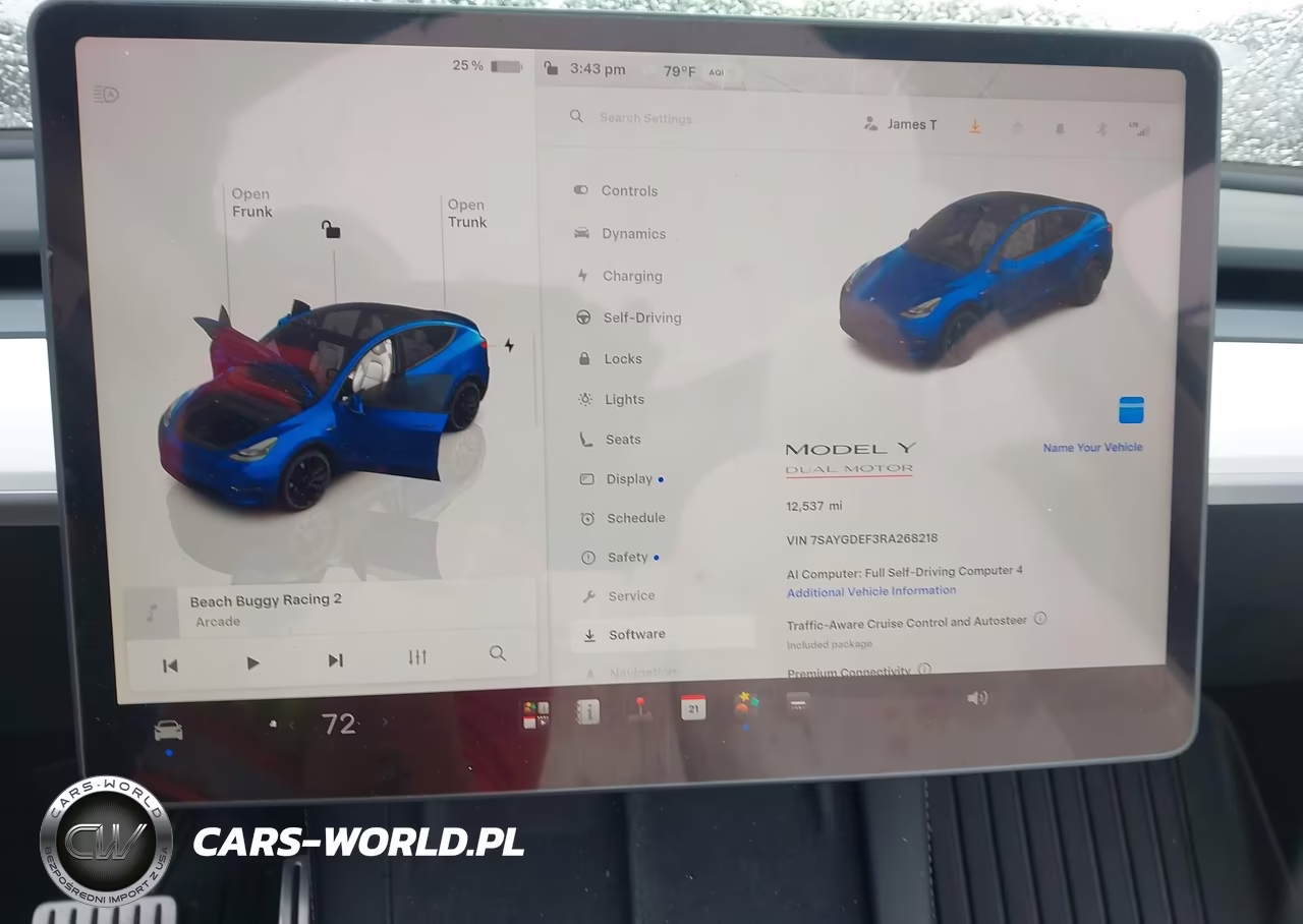 2024 Tesla Model Y Performance Dual Motor All-Wheel Drive VIN:7SAYGDEF3RA268218 - 18