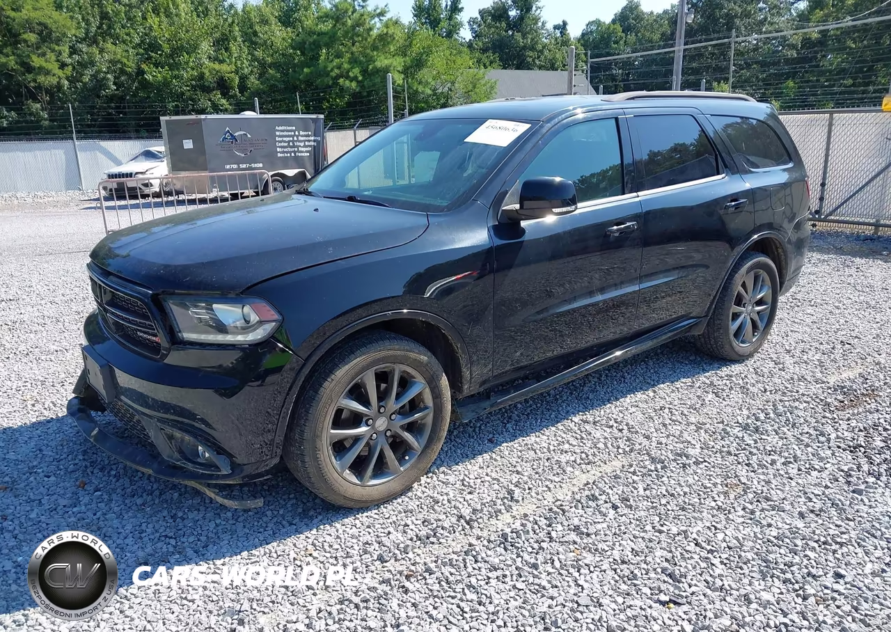 2017 Dodge Durango Gt Awd VIN:1C4RDJDG3HC893641 - 2