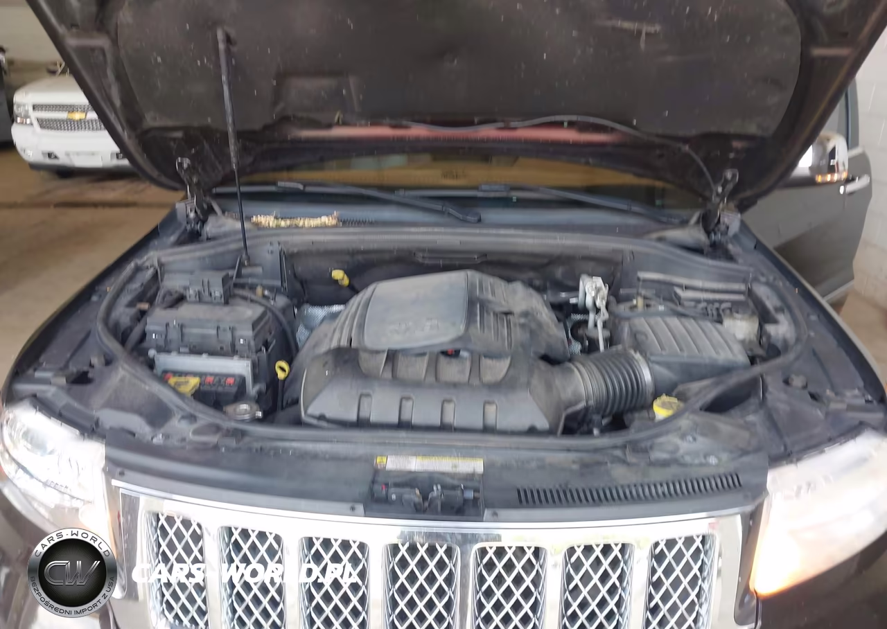 2012 Jeep Grand Cherokee Overland VIN:1C4RJFCT2CC191923 - 10