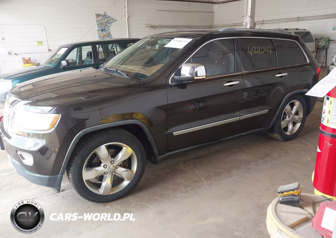 2012 Jeep Grand Cherokee Overland VIN:1C4RJFCT2CC191923 - 2