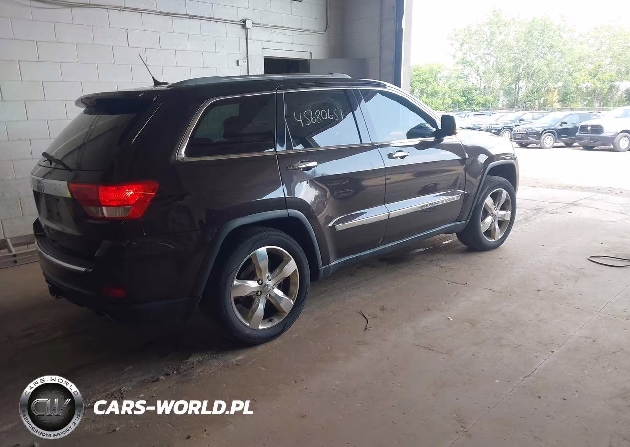 2012 Jeep Grand Cherokee Overland VIN:1C4RJFCT2CC191923 - 4