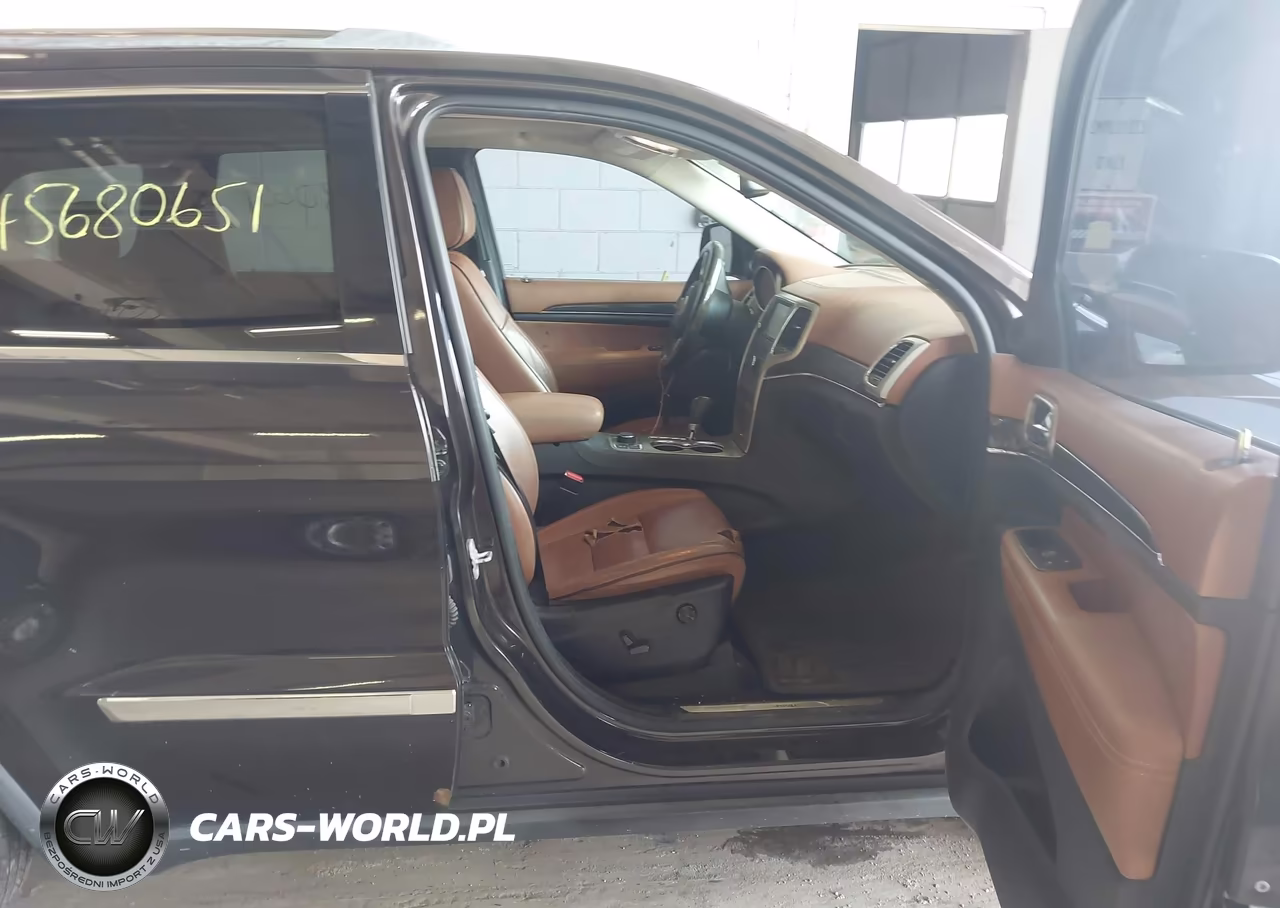 2012 Jeep Grand Cherokee Overland VIN:1C4RJFCT2CC191923 - 5