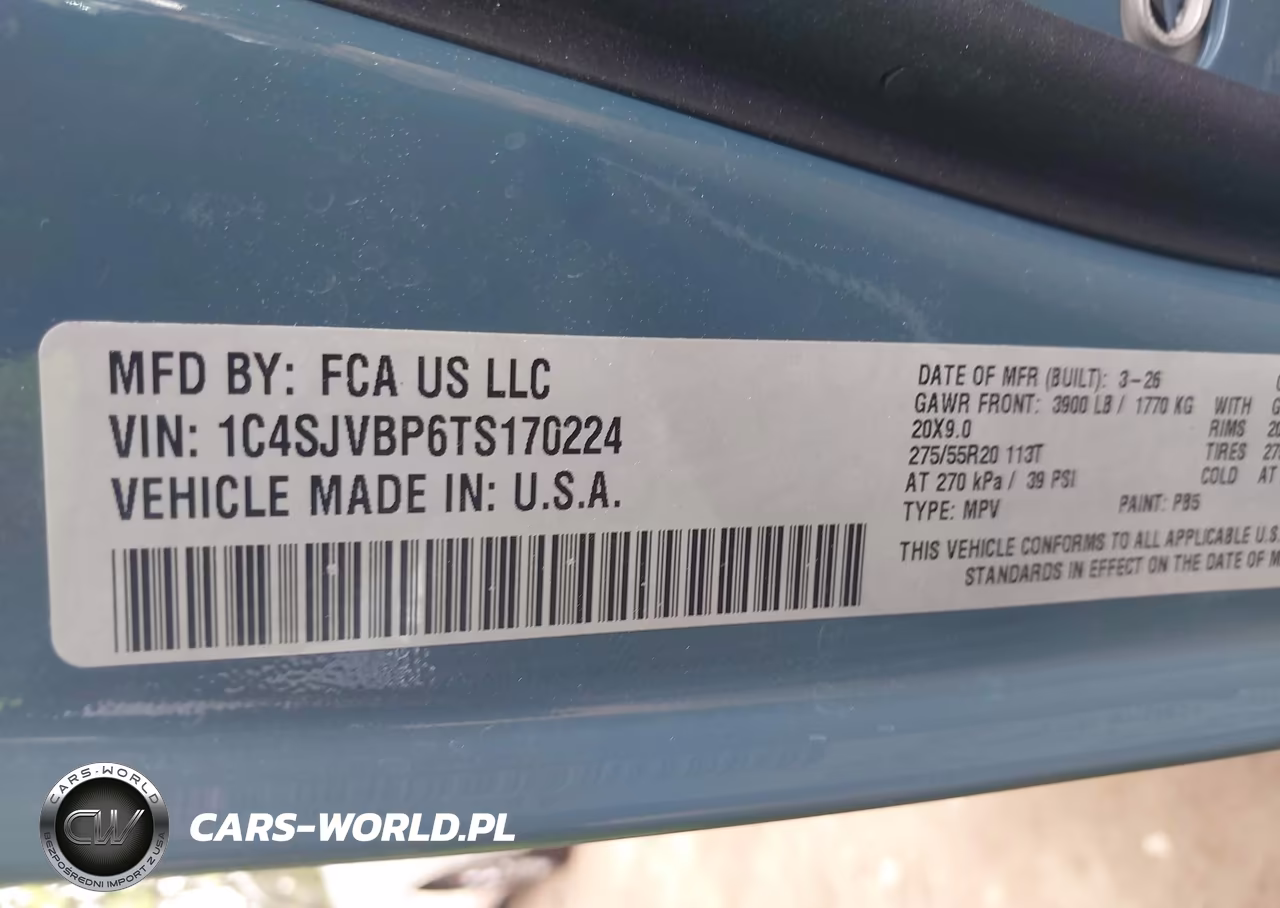 2026 Jeep Grand Wagoneer Limited Altitude 4X4 VIN:1C4SJVBP6TS170224 - 9