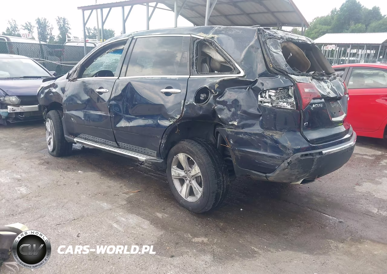 2012 Acura Mdx Technology Package VIN:2HNYD2H45CH505441 - 3