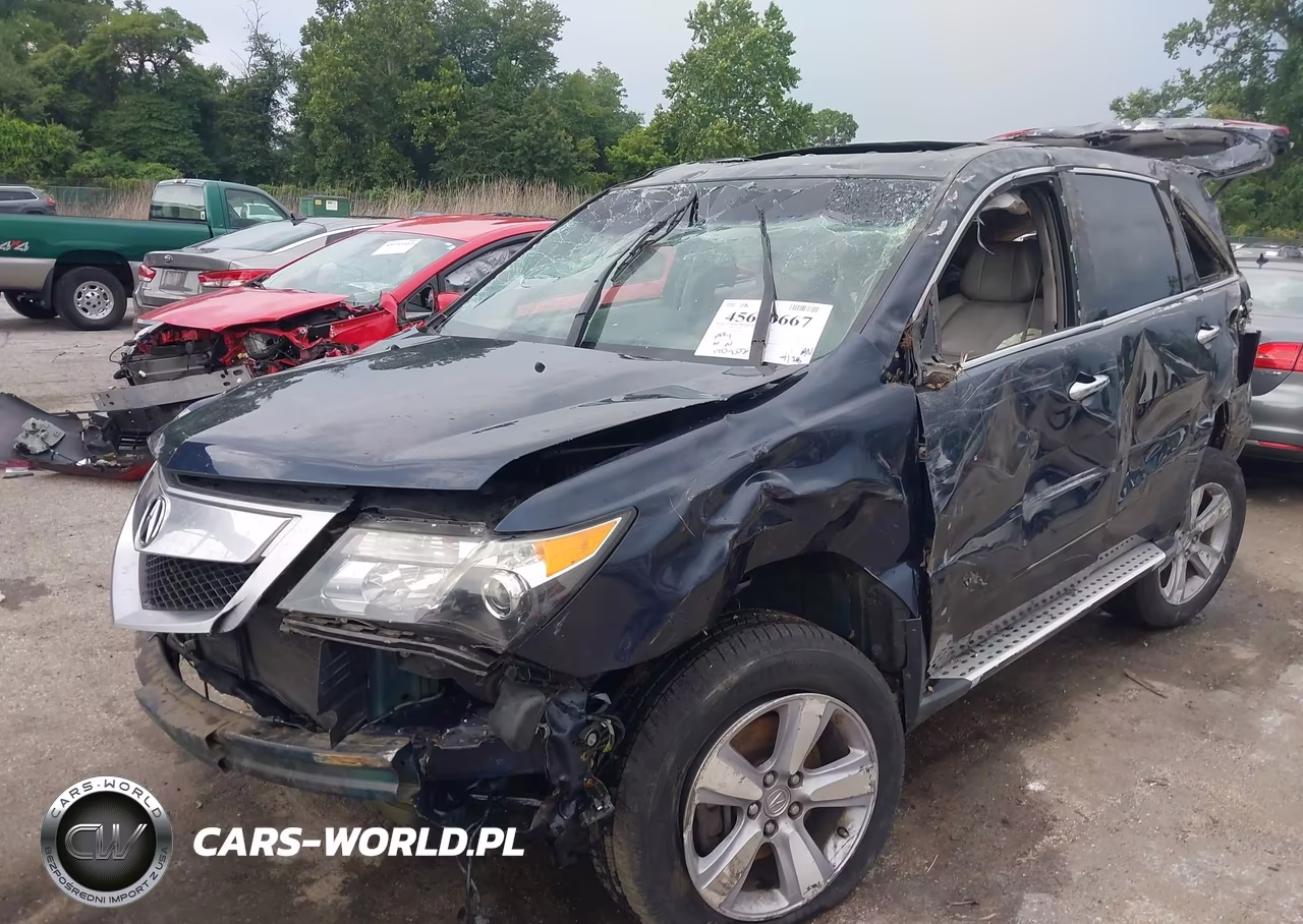 2012 Acura Mdx Technology Package VIN:2HNYD2H45CH505441 - 6