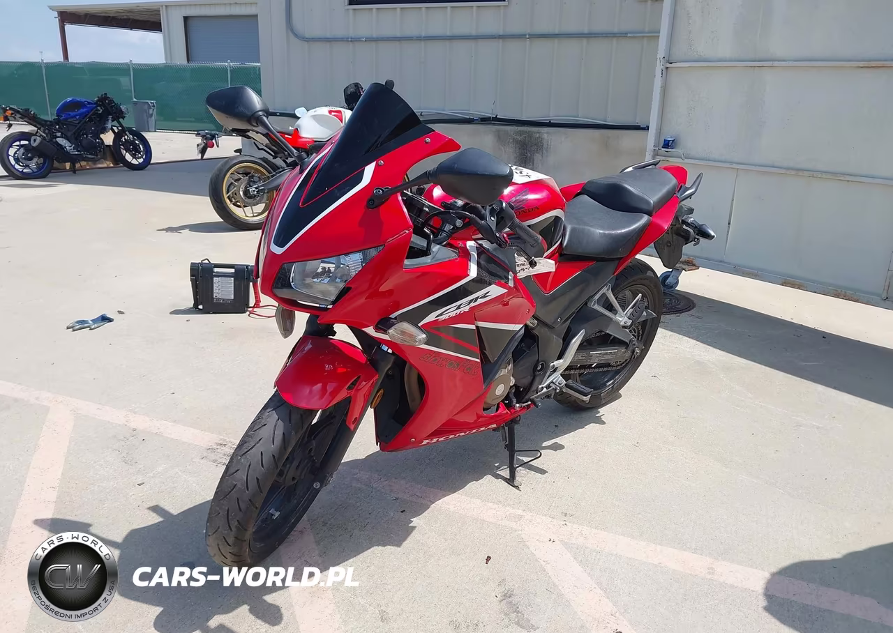 2017 Honda Cbr300 R VIN:MLHNC5108H5300339 - 2
