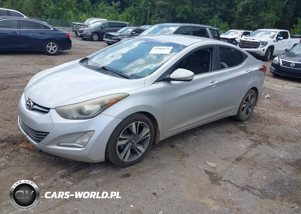 2016 Hyundai Elantra Limited VIN:KMHDH4AE6GU589730 - 2