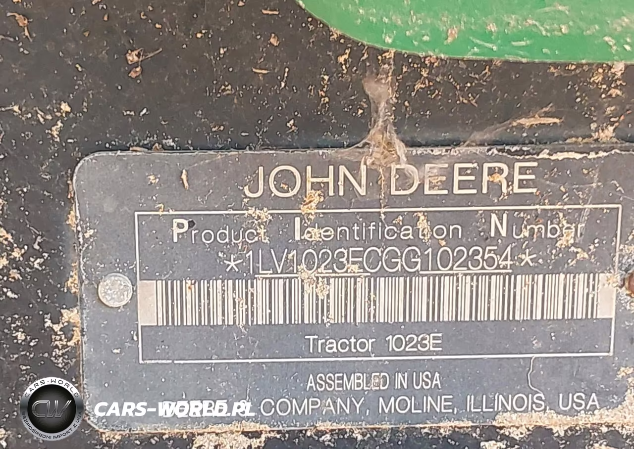 2016 John Deere Riding Tractor VIN:1P0D120XLGX009243 - 9