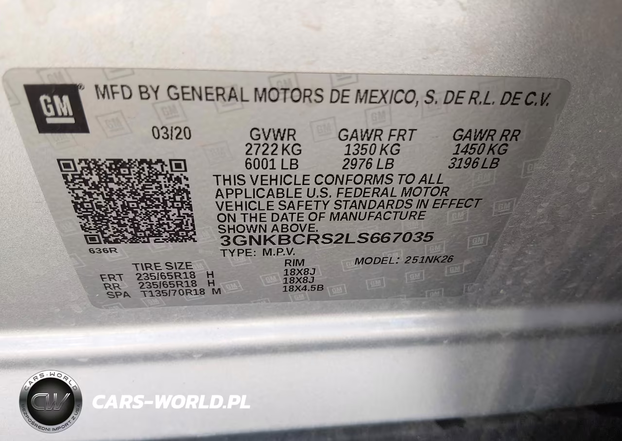 2020 Chevrolet Blazer Fwd 2Lt VIN:3GNKBCRS2LS667035 - 9
