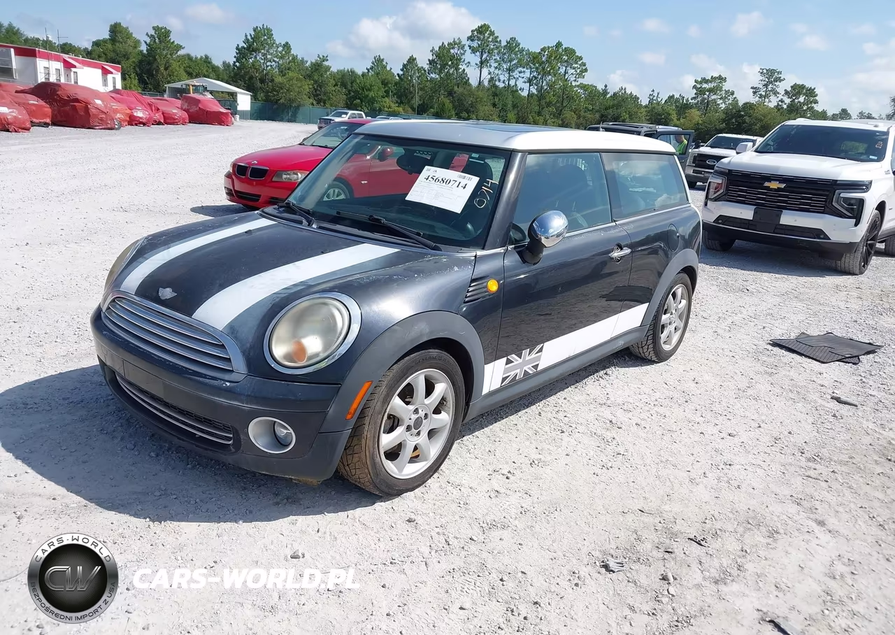 2008 Mini Cooper Clubman VIN:WMWML33538TN66727 - 2