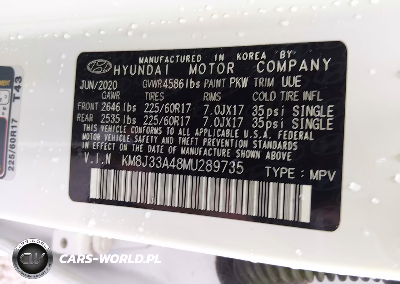 2021 Hyundai Tucson Value VIN:KM8J33A48MU289735 - 9