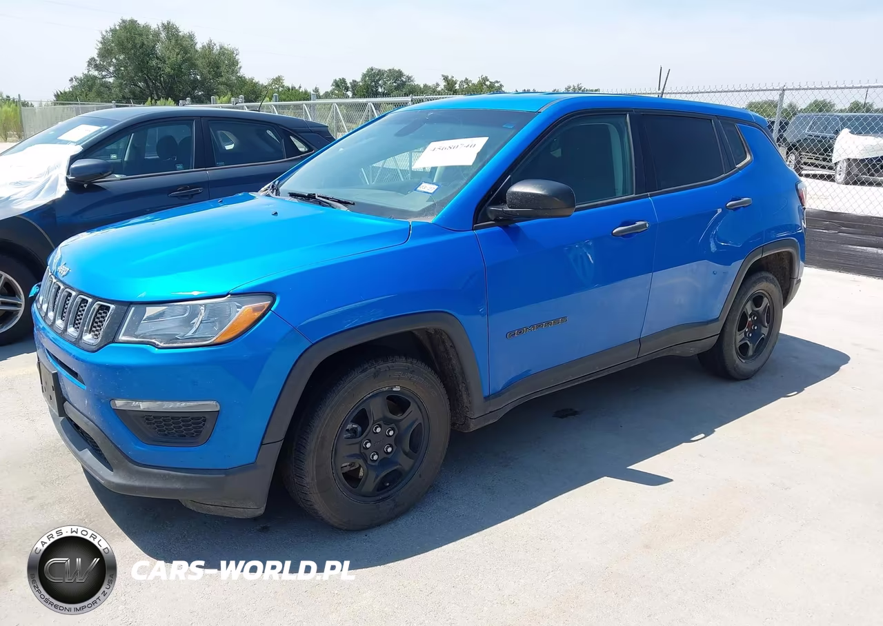 2021 Jeep Compass Sport Fwd VIN:3C4NJCAB5MT581038 - 2