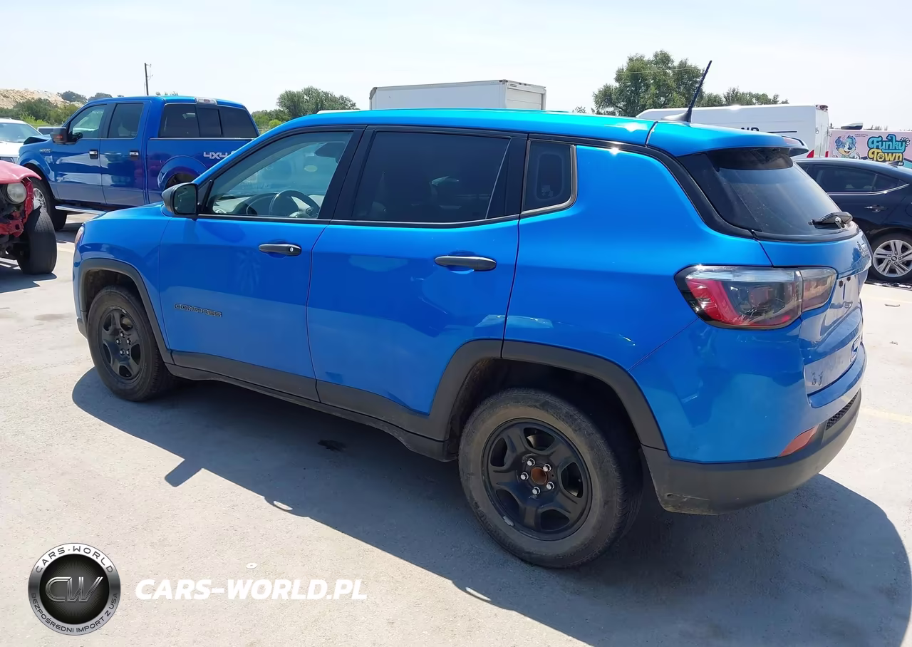 2021 Jeep Compass Sport Fwd VIN:3C4NJCAB5MT581038 - 3