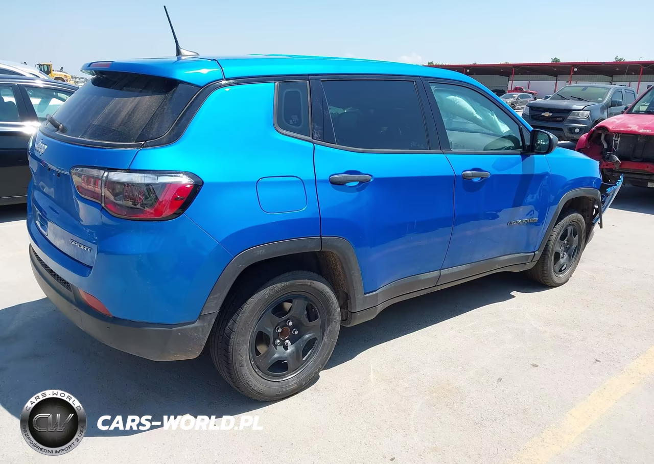 2021 Jeep Compass Sport Fwd VIN:3C4NJCAB5MT581038 - 4