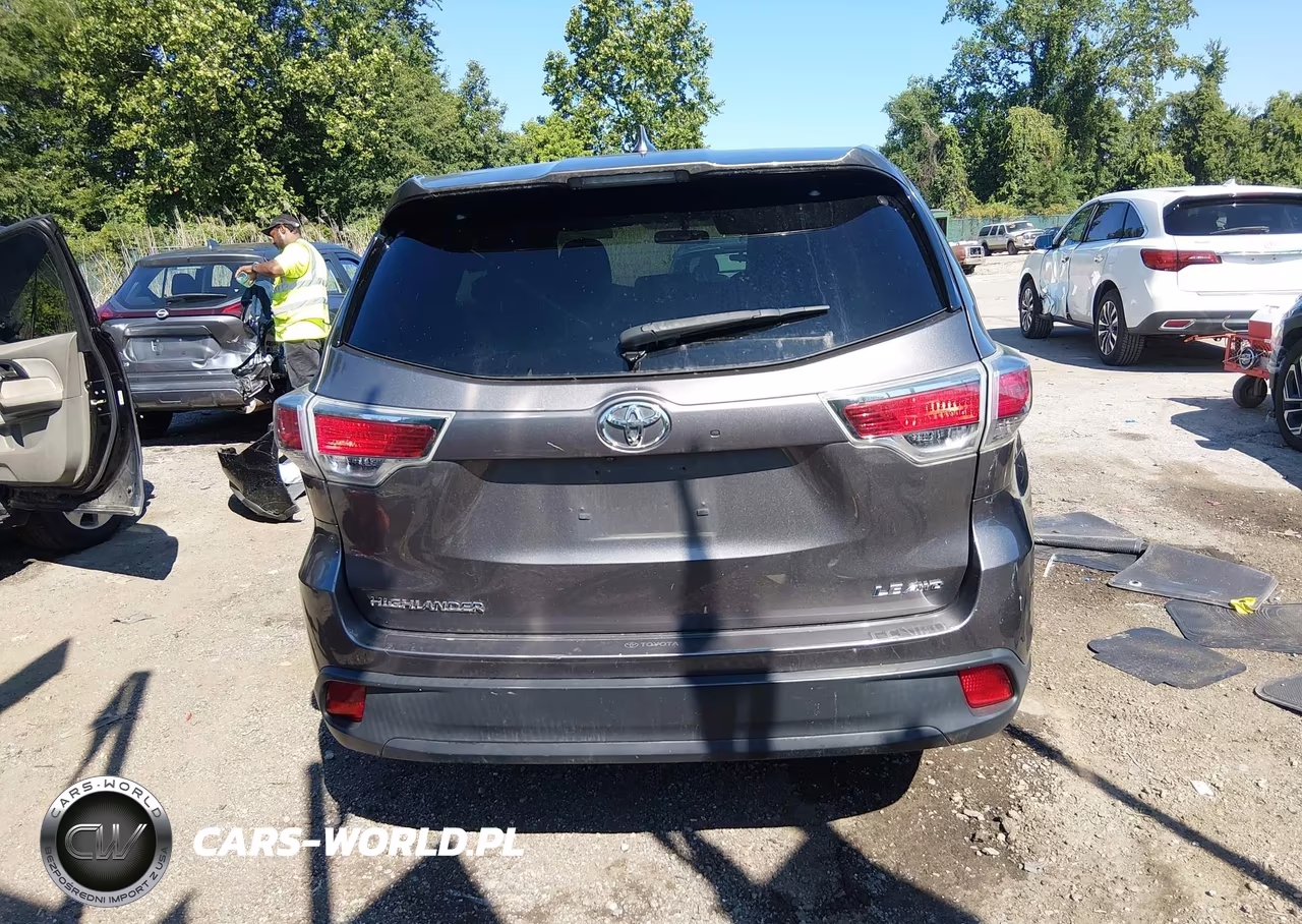 2016 Toyota Highlander Le Plus V6 VIN:5TDBKRFH8GS298003 - 17