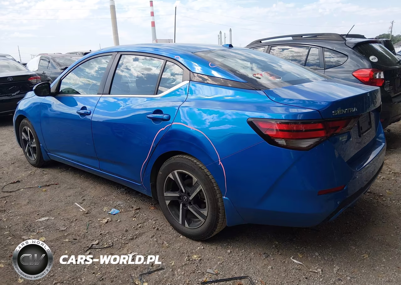 2024 Nissan Sentra Sv Xtronic Cvt VIN:3N1AB8CV6RY202125 - 3