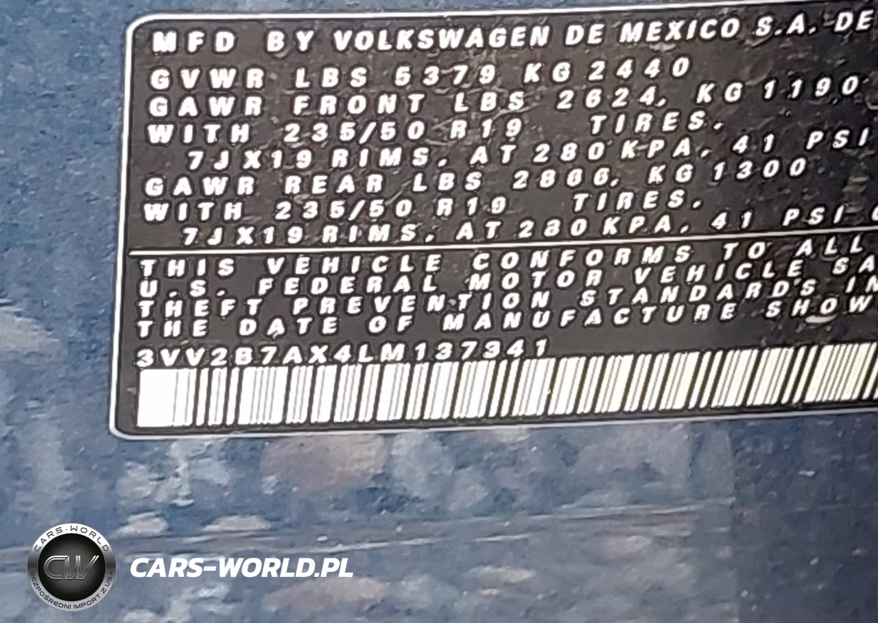 2020 Volkswagen Tiguan 2.0T Se-2.0T Se R-Line Black-2.0T Sel VIN:3VV2B7AX4LM137341 - 9