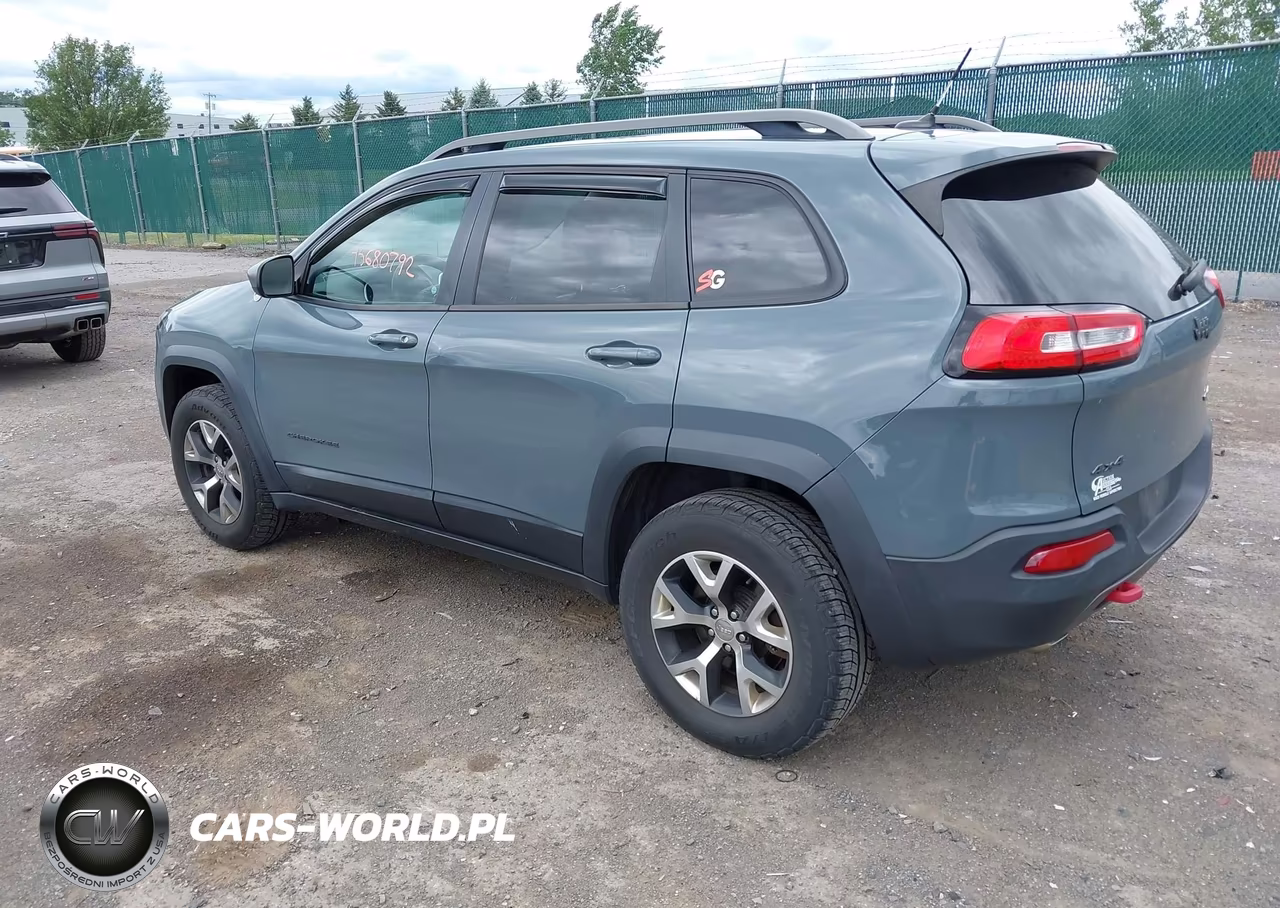 2014 Jeep Cherokee Trailhawk VIN:1C4PJMBSXEW211261 - 3