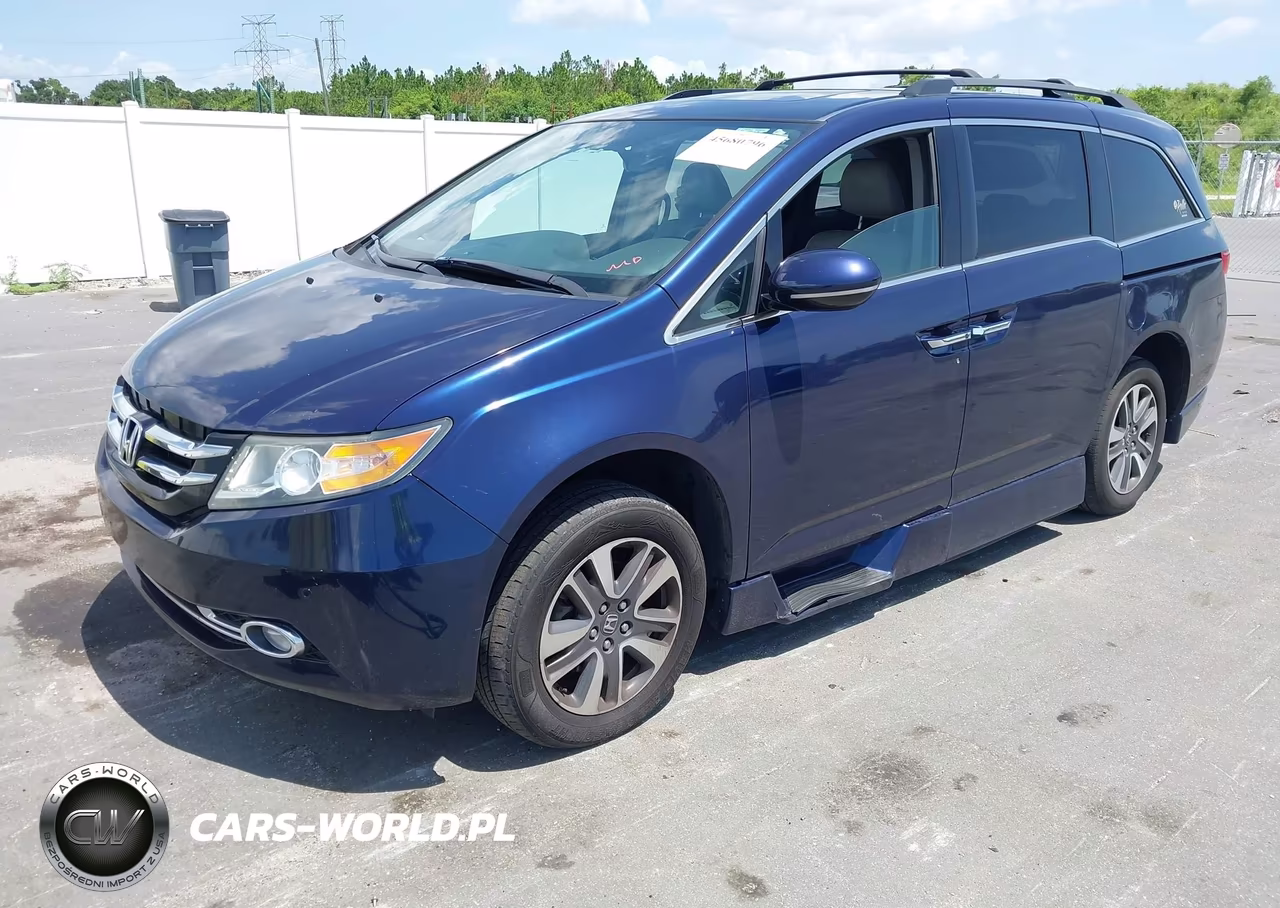 2016 Honda Odyssey Touring-Touring Elite VIN:5FNRL5H90GB027984 - 2